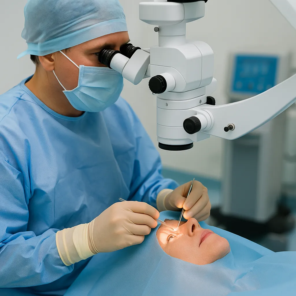 Implants intraoculaires Tunisie : intervention chirurgicale moderne pour corriger la presbytie et la cataracte